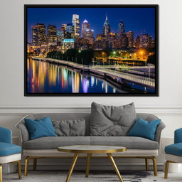 Philadelphia Skyline - NicheCanvas