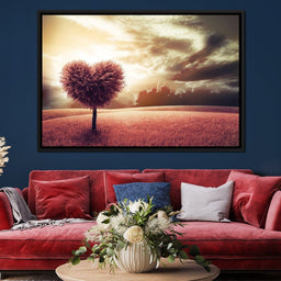 Loving Tree Sunrise - NicheCanvas