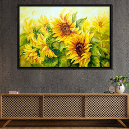 Beautiful Sunflowers - NicheCanvas