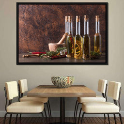 Olive Oil Canvas Set - NicheCanvas