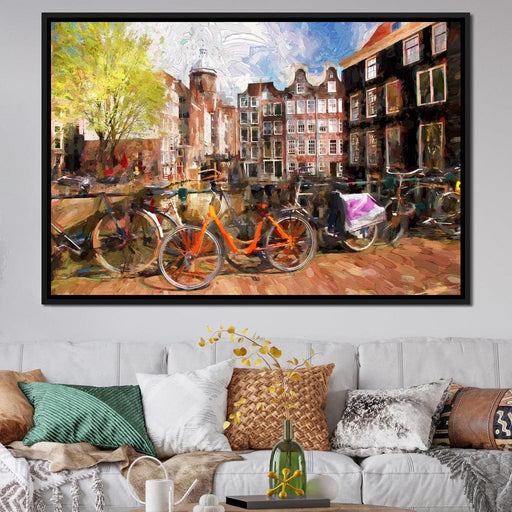 Amsterdam City Canvas Print