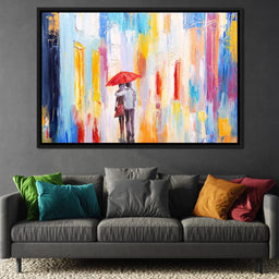 Romantic Rain - NicheCanvas