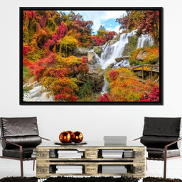 Mae Klang Waterfall - NicheCanvas