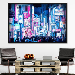 Cyberpunk Street - Johanjjf - NicheCanvas