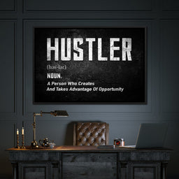 Hustle - David Drake - NicheCanvas