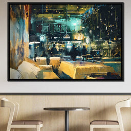 Cozy Restaurant - NicheCanvas