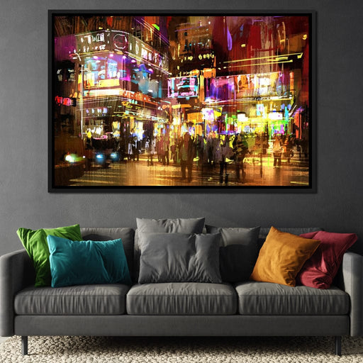 Erythracus Market Canvas Print