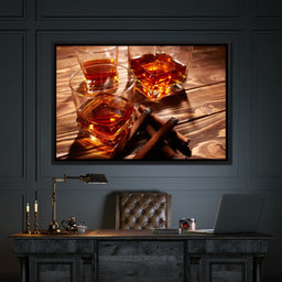 Cognac & Cigars - NicheCanvas