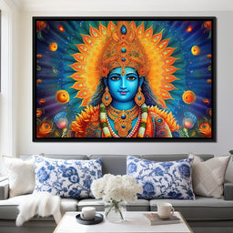 Vishnu's Aura - NicheCanvas