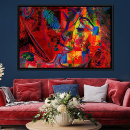 Kiss - Qusay-Art - NicheCanvas