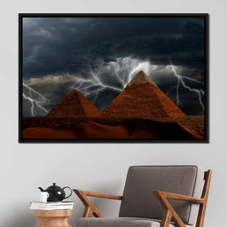 Pyramids of Giza - NicheCanvas