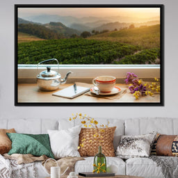 Coffee with a View - NicheCanvas