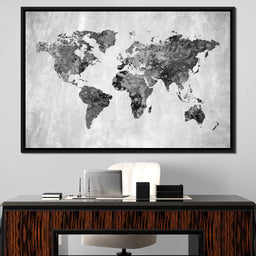 World Map 9 - Mateo - NicheCanvas