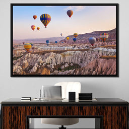 Hot Air Balloons over Cappadocia - NicheCanvas