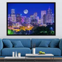 Denver Skyline - NicheCanvas