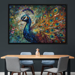Celestial Peacock - NicheCanvas