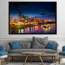 Nashville Skyline - NicheCanvas