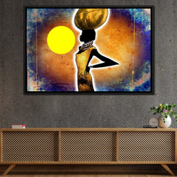 African Woman - NicheCanvas