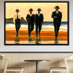 Men's On The Beach - NicheCanvas