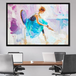 Gracious Ballerina - NicheCanvas