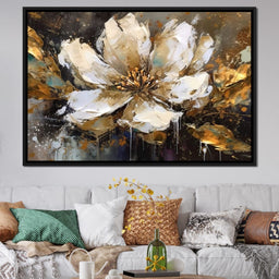 Elegant Flower Bloom 08 - Tanni Cylon - NicheCanvas