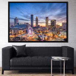 Atlanta Skyline - NicheCanvas