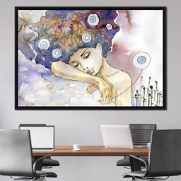 Lost in her Dreams - NicheCanvas