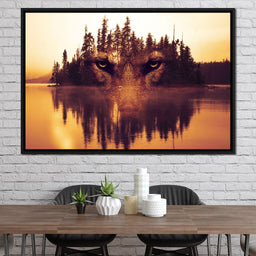 Lurking in the Woods - Johanjjf - NicheCanvas