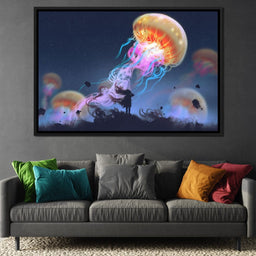 Giant Jellyfish - NicheCanvas