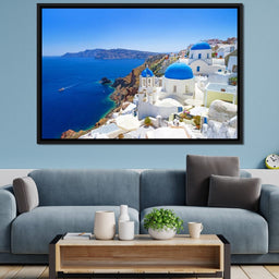 Santorini - NicheCanvas