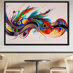 Colorful Contemporary Art 052 - Johanjjf - NicheCanvas