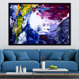 Abstract Sea Splash - NicheCanvas