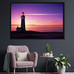Lighthouse In Nova Scotia - NicheCanvas