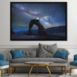 Arch Under the Milky Way - NicheCanvas