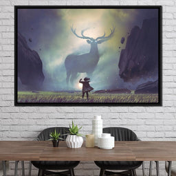 Spiritual Deer - NicheCanvas