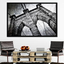 Brooklyn Bridge Arch - NicheCanvas