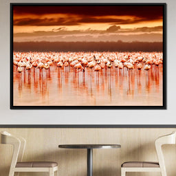  Lake Nakuru Flamingos - NicheCanvas