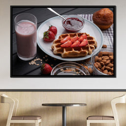 Homemade Waffles - NicheCanvas