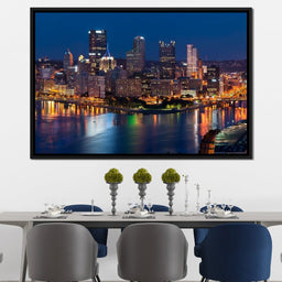 Pittsburgh Skyline - NicheCanvas