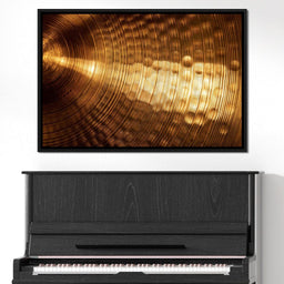Golden Cymbal - NicheCanvas