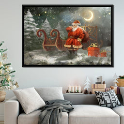 Christmas Night - NicheCanvas