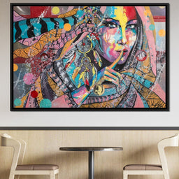 Mary Portrait - NicheCanvas