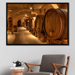 Wine Cellar in the Abbey - NicheCanvas