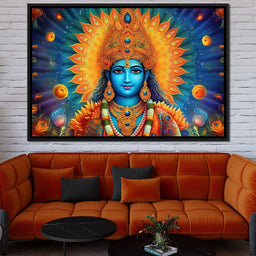 Vishnu's Aura - NicheCanvas