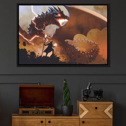 Black Magic Wizard - NicheCanvas