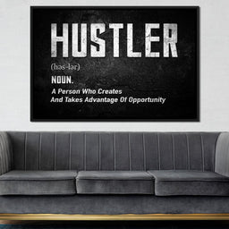 Hustle - David Drake - NicheCanvas