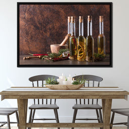 Olive Oil Canvas Set - NicheCanvas