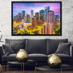 Houston Skyline - NicheCanvas