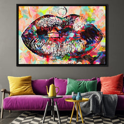  Kiss Pop Art 2 - Mateo - NicheCanvas