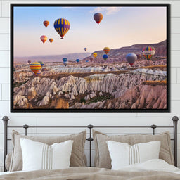 Hot Air Balloons over Cappadocia - NicheCanvas